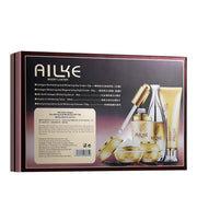 Skin Care 5-piece Set with day cream, night cream, serum, toner, and cleanser for brightening and moisturizing skin