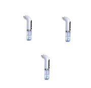 Electric Vacuum Blackhead Acne pore cleaner device with ergonomic design and transparent suction heads