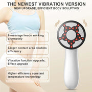 Upgrade 5-In-1 Body Sculptor handheld massager with vibration and heat for body sculpting and cellulite reduction
