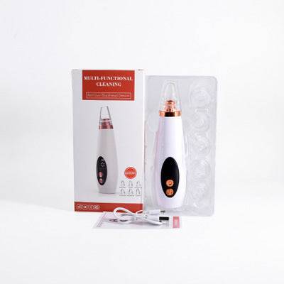 Blackhead pore vacuum cleaner with multiple suction heads for blackhead and acne removal and skin care tool