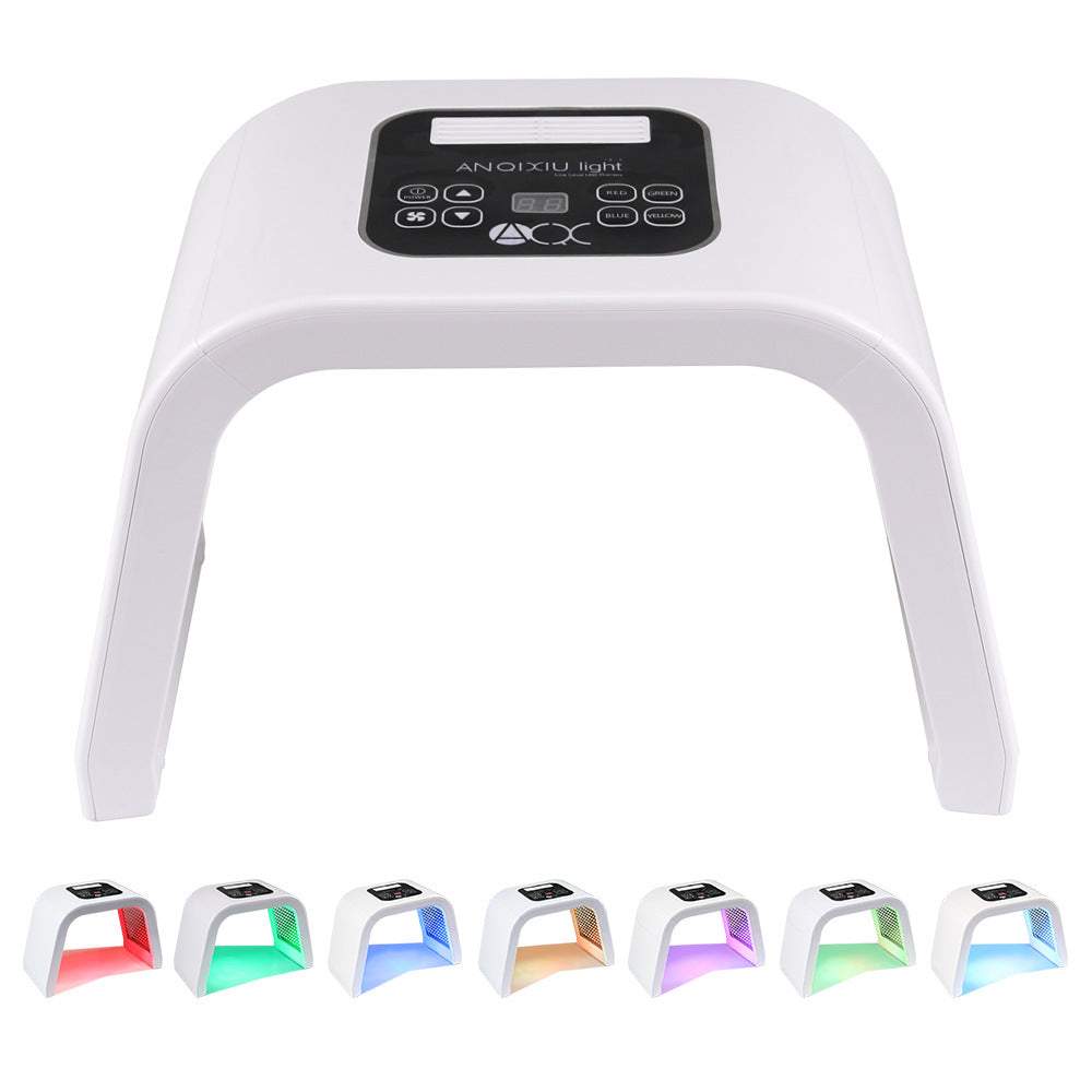 7 Colors PDF Led Light Therapy device for skin rejuvenation and acne removal with multiple light modes