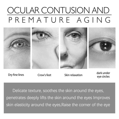 Jaysuing Firming Eye Cream reduces fine lines, dark circles, and puffiness, hydrates skin, and improves elasticity around eyes.