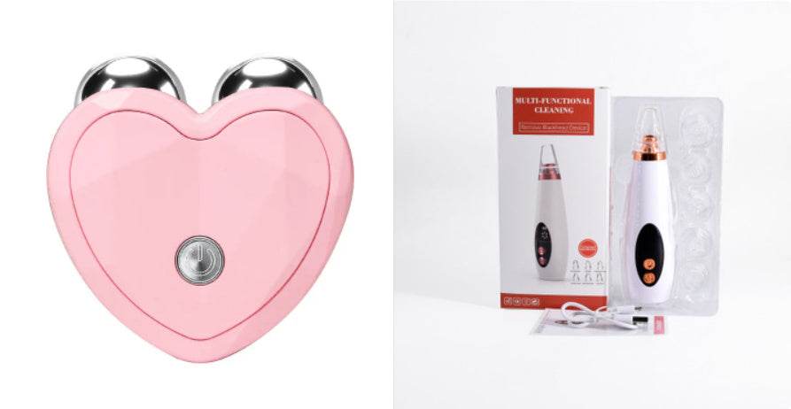 Blackhead pore vacuum device for removing blackheads and cleansing skin with suction beauty tool