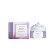 OceAura Blueberry Whipped Scrub jar and box for exfoliating and brightening skin with blueberry extract