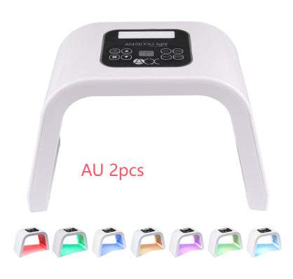 7 Colors PDF Led Light Therapy mask for skin rejuvenation and acne treatment with multiple LED color modes